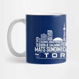 Toronto Hockey Team All Time Legends, Toronto City Skyline Mug